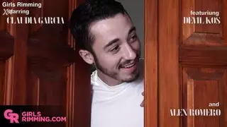 كلوديا تثير الشباب بمهاراتها في المص العميق