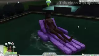 حفلة جنس فوتاناري في سيمز 4: قصر المجون