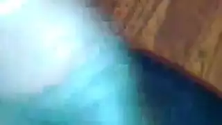 قذف صريح على وجه نجم إباحي أسمر كبير الصدر