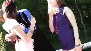 عصابة جنسية برازيلية مع إنهاء بالقذف الداخلي