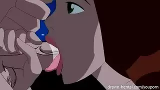 ماراثون كرتون إباحي: خيال مص لعشرة أشخاص