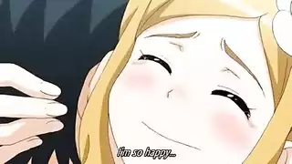 فوضى كريمة داخل مضاجعة جماعية أنيمي