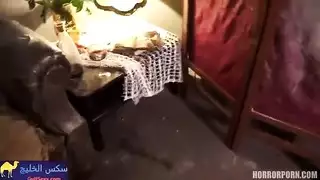 ضربة مرعبة: تدمير مهبل مكثف في عالم أشباح