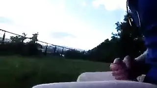 راكب الدراجة النارية الأفريقي شبكة صيد السمك